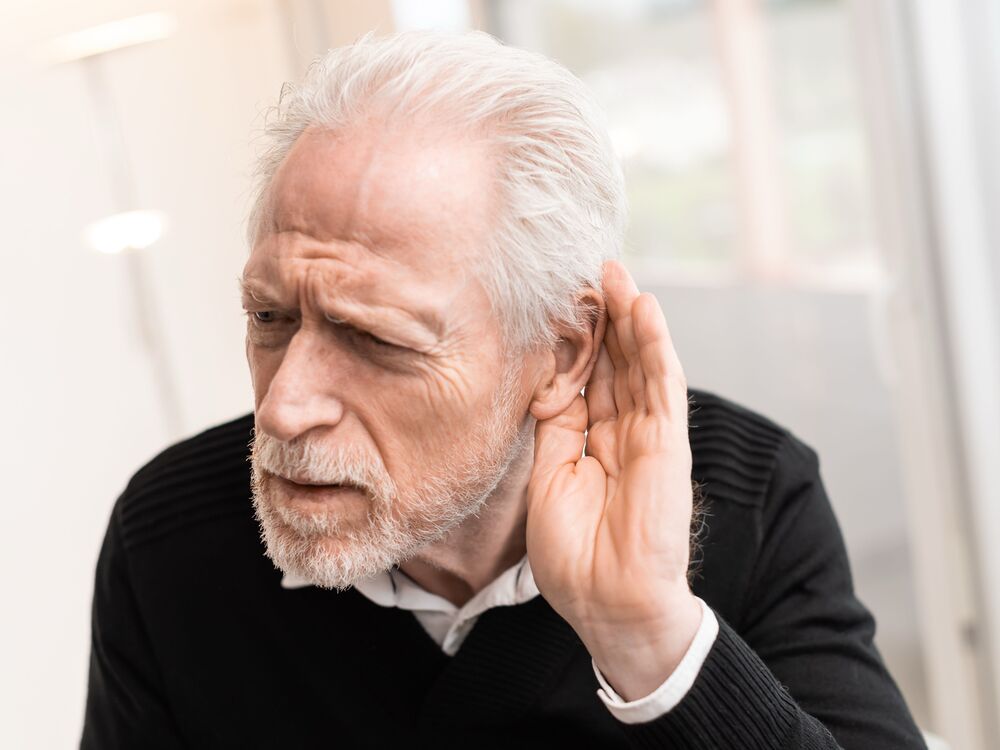 Patient learning about types of hearing loss at Comprehensive Hearing Solutions in Pittsburg, KS